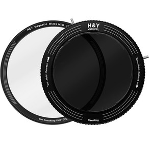 에이치앤와이 레보링 가변 ND3-1000CPL + 1/2 블랙미스트 46-62mm, 1개