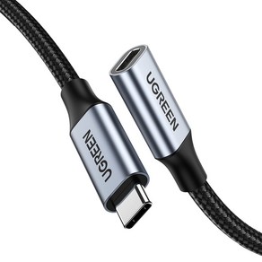 유그린 USB 3.1 Gen2 10Gbps C타입 연장케이블, 혼합색상, 1m