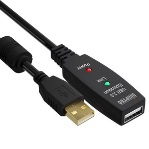 저스트링크 USB2.0 ACTIVE 연장케이블 USB05EXT, 1개, 5m