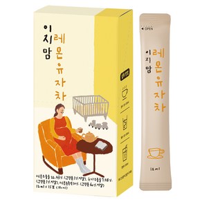 이지맘 레몬 유자차 15p