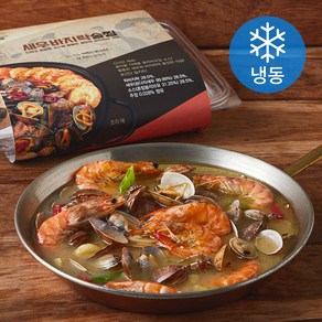 조선전골 새우바지락 술찜 (냉동), 1개, 700g