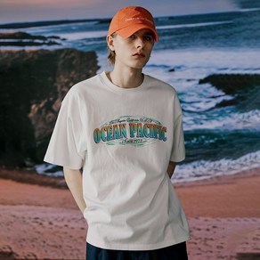 오션퍼시픽 WATER DROP LOGO ARTWORK T SHIRT WOPC6SDTGZ01