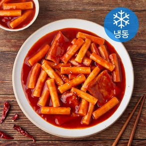 프레시오늘 쫄봉이 맛있게 매운 즉석 우리쌀 떡볶이 (냉동), 355g, 1개