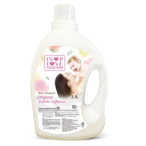 아이솝 러브 투게더 아기 섬유유연제 베이비파우더향, 3100ml, 1개