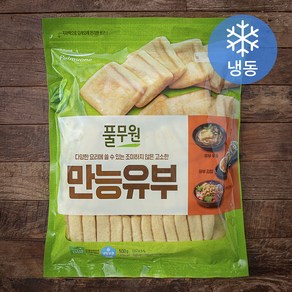 풀무원 만능유부 (냉동), 500g, 1개