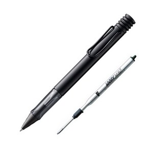 LAMY 알스타 볼펜 1.0mm + M16F 검정 볼펜리필심 0.8mm 세트