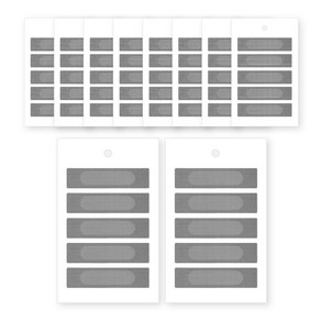 집요 미세 고급 블랙 물구멍 방충망 5p, 10개