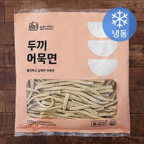 밀앤쿡 두끼 어묵면 (냉동), 2kg, 1개