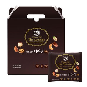 너츠브라더 하루 한줌 견과 디어썸 선물 세트, 750g, 1세트