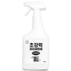 생활공식 초강력 파워 유리세정제, 1개, 750ml