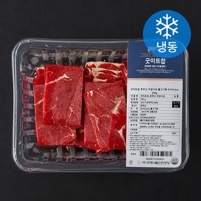 굿미트찹 호주산 우앞다리 불고기용 6 x 5 x 0.2 cm (냉동), 500g, 1개