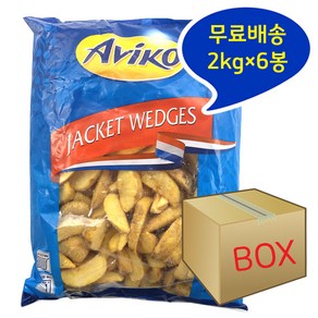 아비코 재킷웨지2kg 반달감자, 2kg, 6개