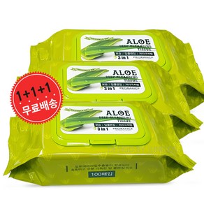 프로랑스 알로에 딥클렌징 티슈, 3개