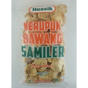 킹푸드 인도네시아 끄루뿍 바왕 사밀에르200g Samile King of Kupok Bawang Indonesia, 200g, 1개