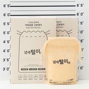 냄새털이범 6개월 사용하는 초강력 탈취제, 90g, 2개