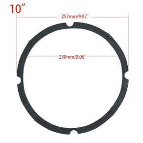 고무 링 스피커 천 가장자리 수리 부품 스피커 주변 고무 교체 부품 스피커 수리 또는 DIY