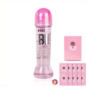 [디쓰원] 에이스 BB 비비 핫 젤 150ml 식물성 원료와 오래가는 보습력 피부에 자극이 없는 순한 바디젤 + 노크 미 웜 마사지젤 4ml x 10P, 1개