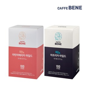 카페베네 마노 아프리카100T +마노 라틴아메리카100T, 200개, 1개입, 0.9g