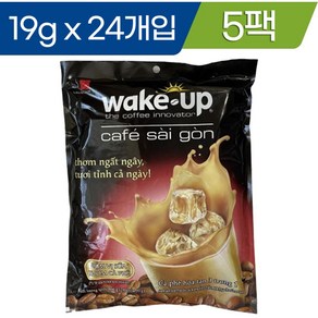 베트남 비나카페 Wake Up Cafe Saigon 웨이크업 카페 사이공 커피 믹스 5봉