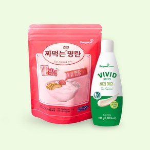 [명란마요] 동원산업 짜먹는 간편 명란 300g (30g x 10개) + 비비드키친 비건마요 250g, 1개, 상세 설명 참조, 상세 설명 참조