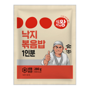 식자재왕 낙지 볶음밥 280g, 1개