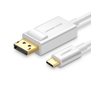 강원전자 Ugeen(유그린) U-40420 USB-C to DP 변환 케이블 (v1.2 1.5m), 1개