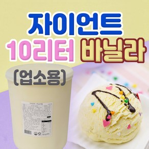 자이언트 업소용 대용량 10리터 바닐라, 1개, 10L