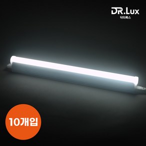 닥터룩스 간접조명 LED T5 5w 300mm, 주광색, 10개