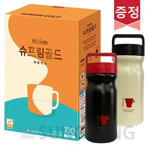 맥심 슈프림골드 100T + 올데이 텀블러, 14kg, 1개, 100개입