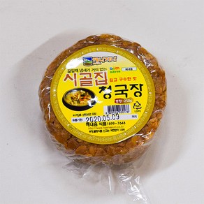 해내음 시골집청국장250g 냄새없는 청국장 재래식 청국장 맛집, 4개, 250g