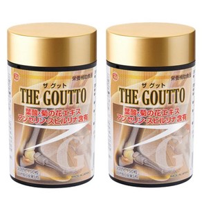 2개세트 THE GOUTTO 고우토 150정 2개 통풍치료영양제 / 만성통풍 요산배출/일본직구, 1개, 300정