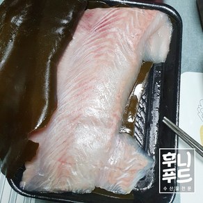 곤부지메 활 광어필렛 한마리 1k / 2k 완도광어 청주코팅 다시마 숙성