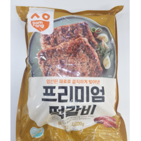 삼양 프리미엄떡갈비 2kg, 1개