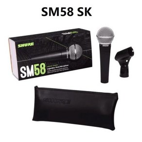 SHURE SM58 전설적인 보컬 다이나믹 유선 마이크 하이 퀄리티 전문 DJ 카디오이드 마이크 노래방 KTV 무대 쇼 교회