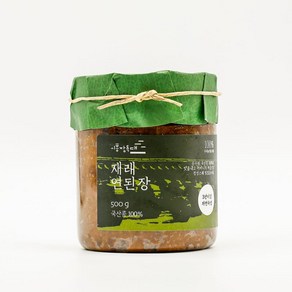 시흥장독대 국산콩으로 만든 연된장 500g, 1개