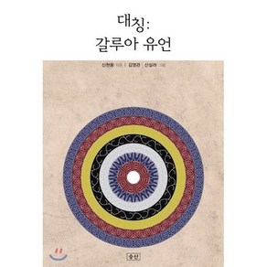 대칭: 갈루아 유언, 승산, 신현용 저/김영관,신실라 그림