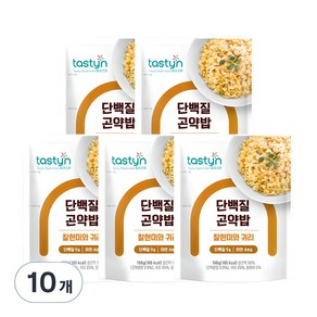 테이스틴 단백질 곤약밥 찰현미와 귀리, 150g, 10개