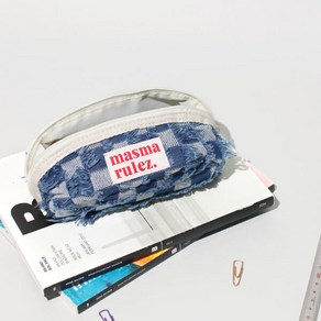 아트박스/마스마룰즈 Hapoom pencil cosmetic pouch _ Rough Denim, 색상