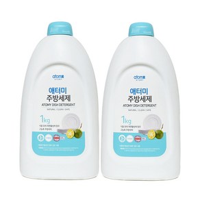 애터미 주방세제(1kg) 2개 + 애터미 치약 50g 1개 선물, 1kg