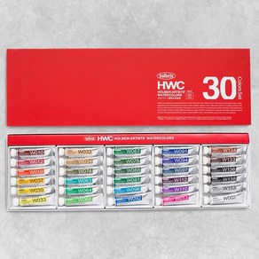 홀베인 HWC 수채화물감 5ml 30색 세트, 상세페이지 참조