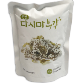 전주 수제 찹쌀 김부각 하봉마을 다시마부각 하봉식품, 1개, 20g