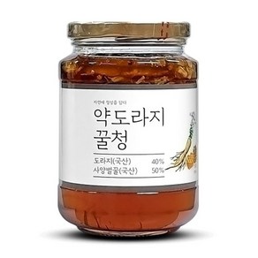 [이고장식품] 약도라지꿀청 500g 도라지차, 1개