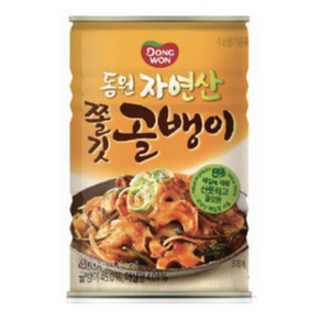 매실에 재운 동원 자연산 쫄깃 골뱅이 통조림 400g, 1개