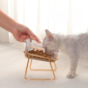 퀄리티마켓 반려동물 밥그릇 물그릇 분리식 강아지 고양이 수반