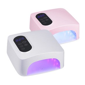 뷰닉스 무선 젤램프 S20 48W UV/LED겸용, 화이트, 1개