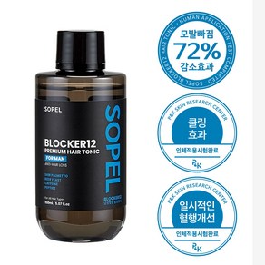 쏘펠 블로커12 남성맞춤 프리미엄 탈모토닉 리필용, 1개, 150ml