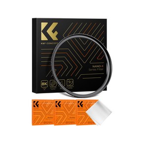 K&F CONCEPT 황동 프레임 업링 구경 가능, 업링 52MM-67MM, 1개