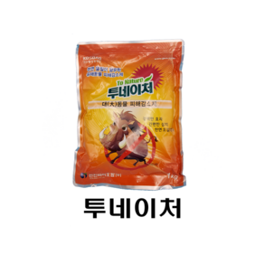 투네이처텃밭등멧돼지 고라니 대동물야생동물기피제 1kg, 1개, 1개입