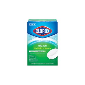 미국 Clorox 클로락스 토일렛볼 변기 세정 타블렛 100g 6개입