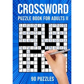 Cosswod Puzzle Book fo Adults II: Quick Daily Coss Wod Activity Books - 90 Puzzles (UK Vesion) Papeback, Independently Published